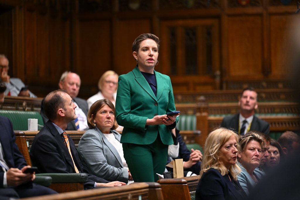 Carla Denyer MP speaking in the House of Commons